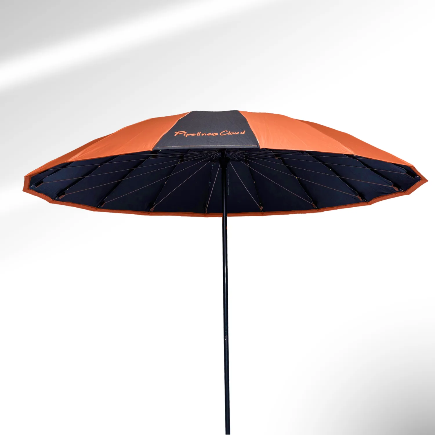 10' Orange Pipeliners Cloud Umbrella, Slamma Jamma Holder