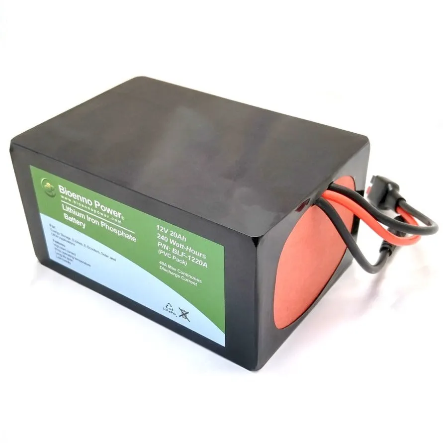 12V 20Ah LFP (LiFePO4) Battery (BLF-1220A)