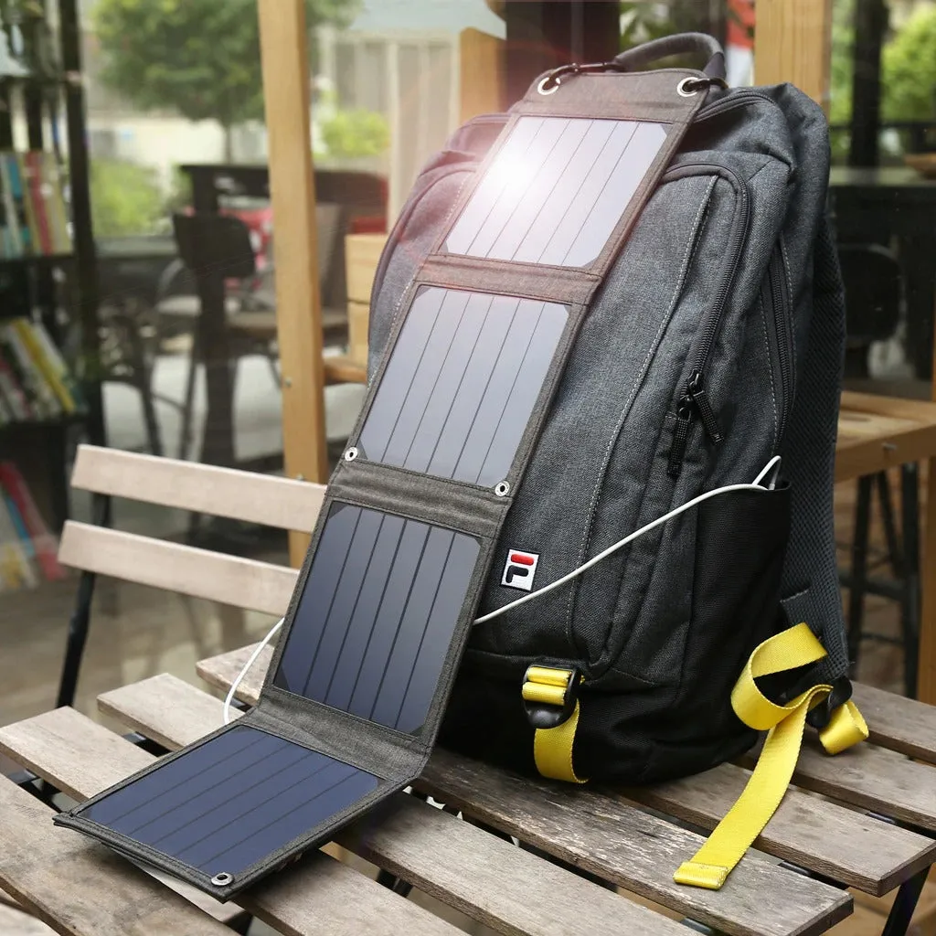 14W Solar Folding Charger USB Output Devices Portable Waterproof Solar Panels