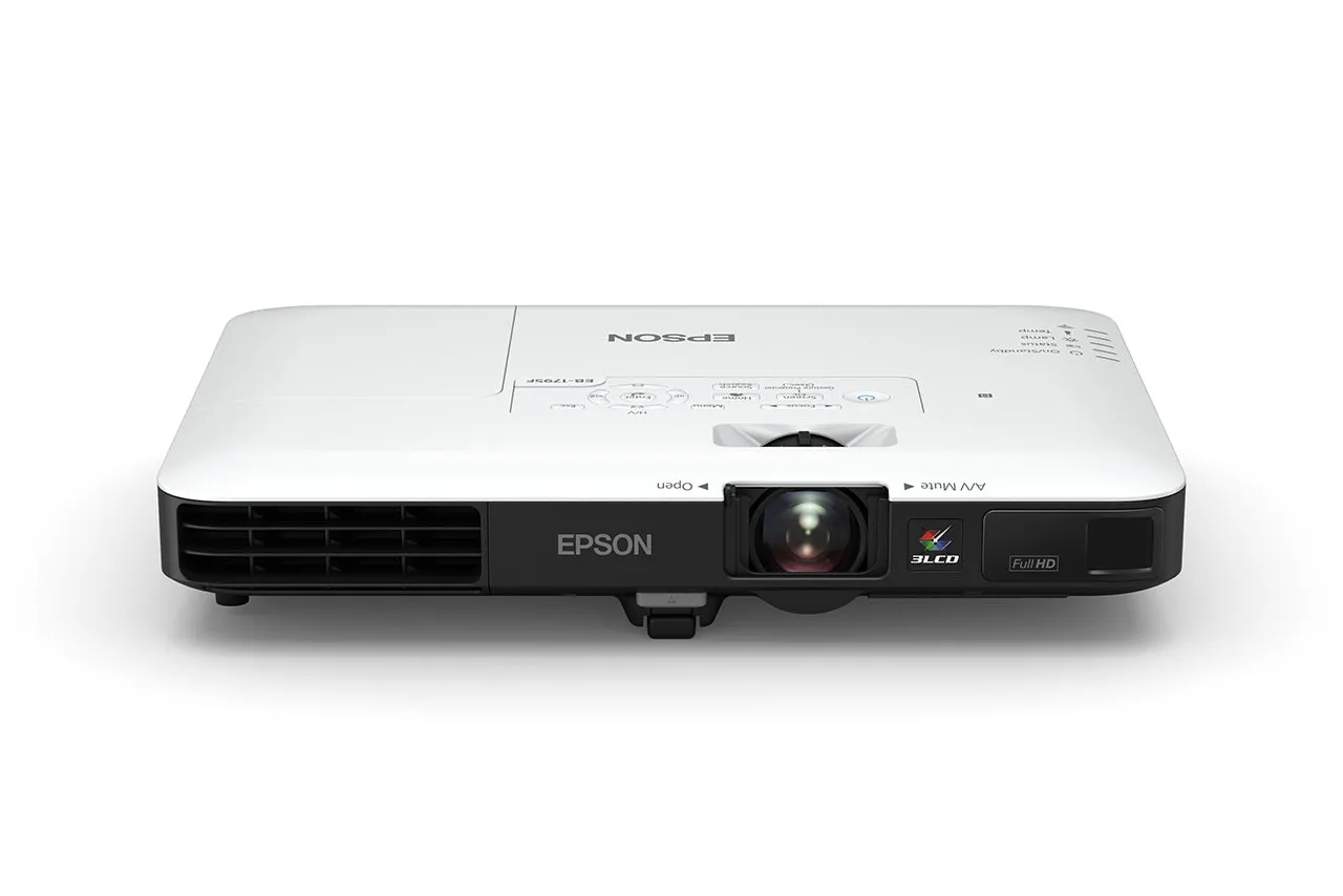 (1920X1080) Epson Eb-1795F 3200-Lumen 3-Lcd Portable 16:9 Usb Hdmi Vga Wireless Nfc Miracast Speaker Full Hd White 30-39