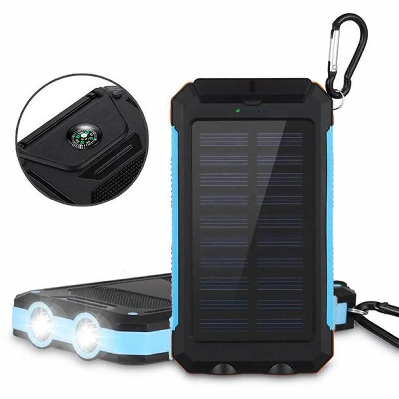 20000mAh Portable Solar Power Bank With Compass AT-77