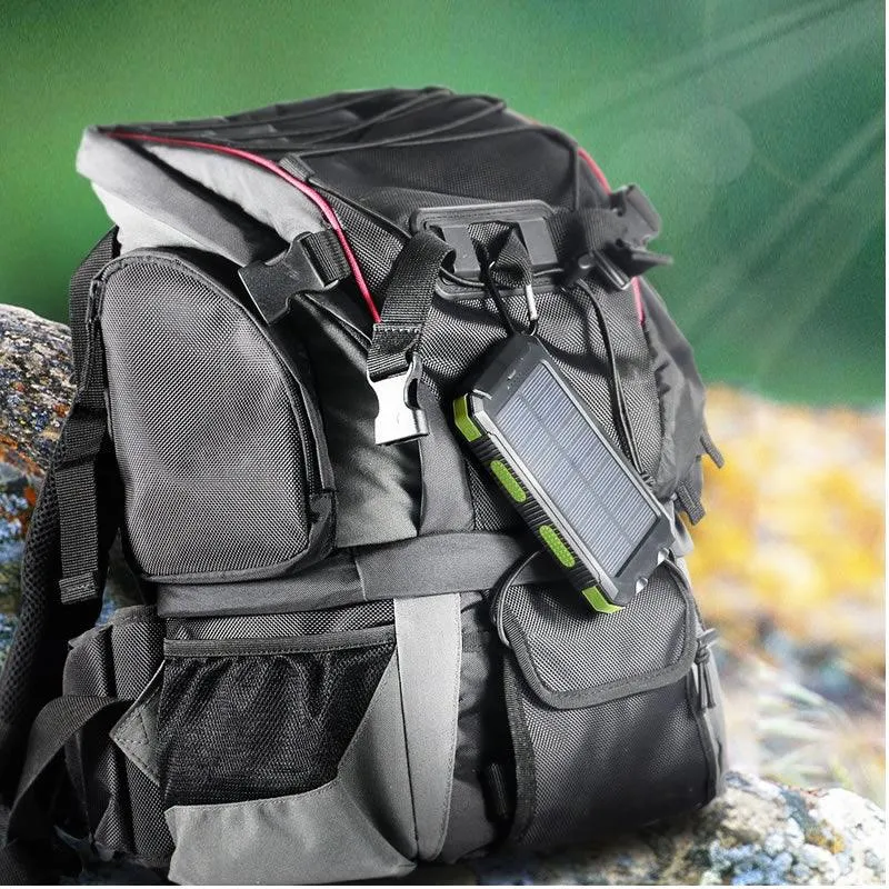 20000mAh Portable Solar Power Bank With Compass AT-77