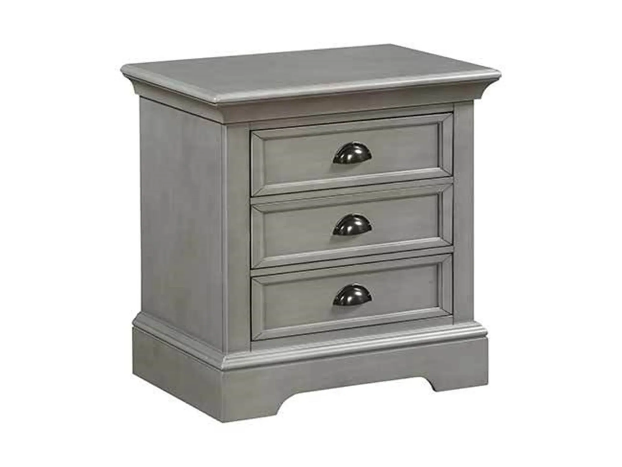 28" 3-Drawer Nightstand