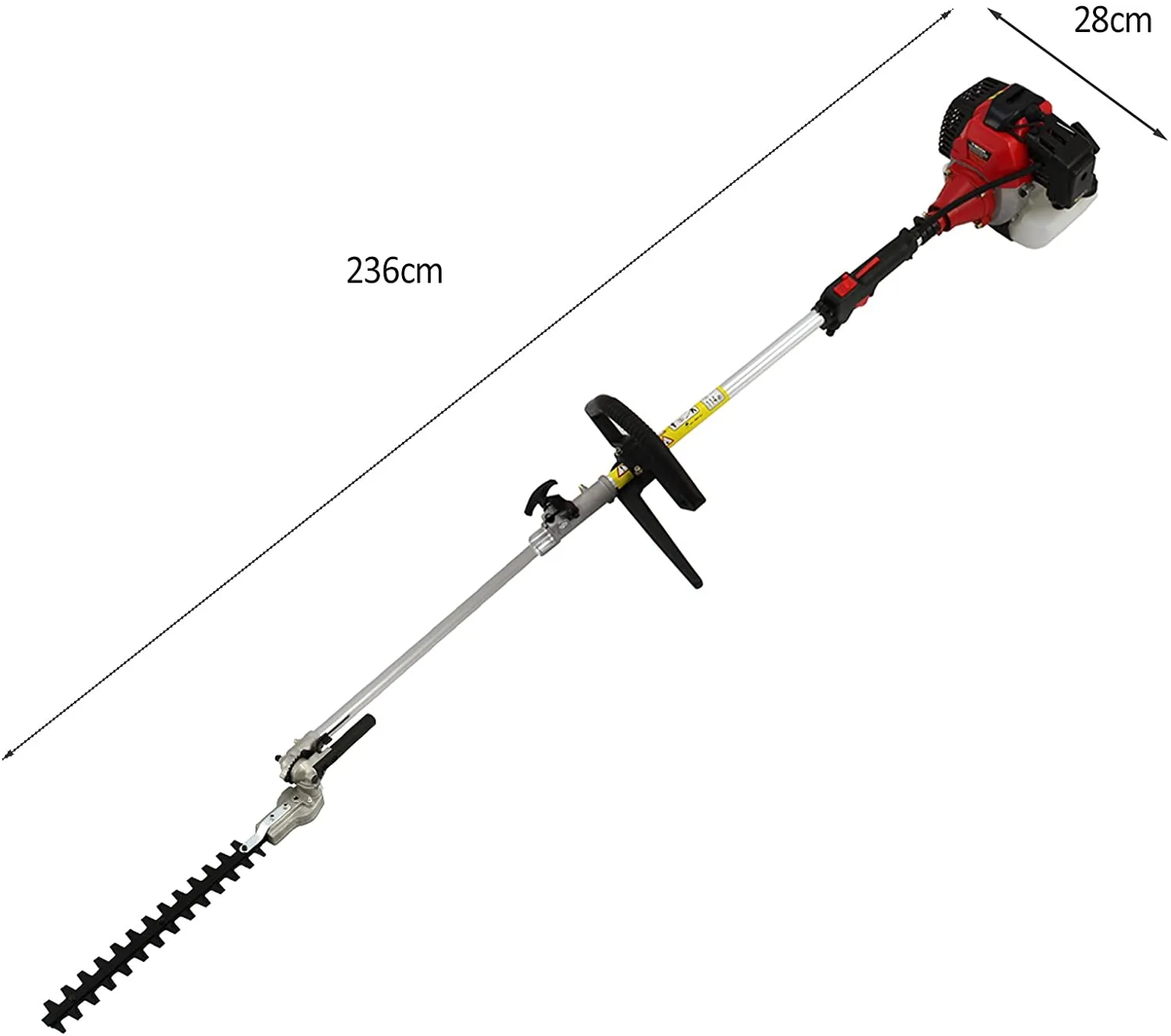 62Cc Brush Weed Cutter Hedge Trimmer 4 In 1