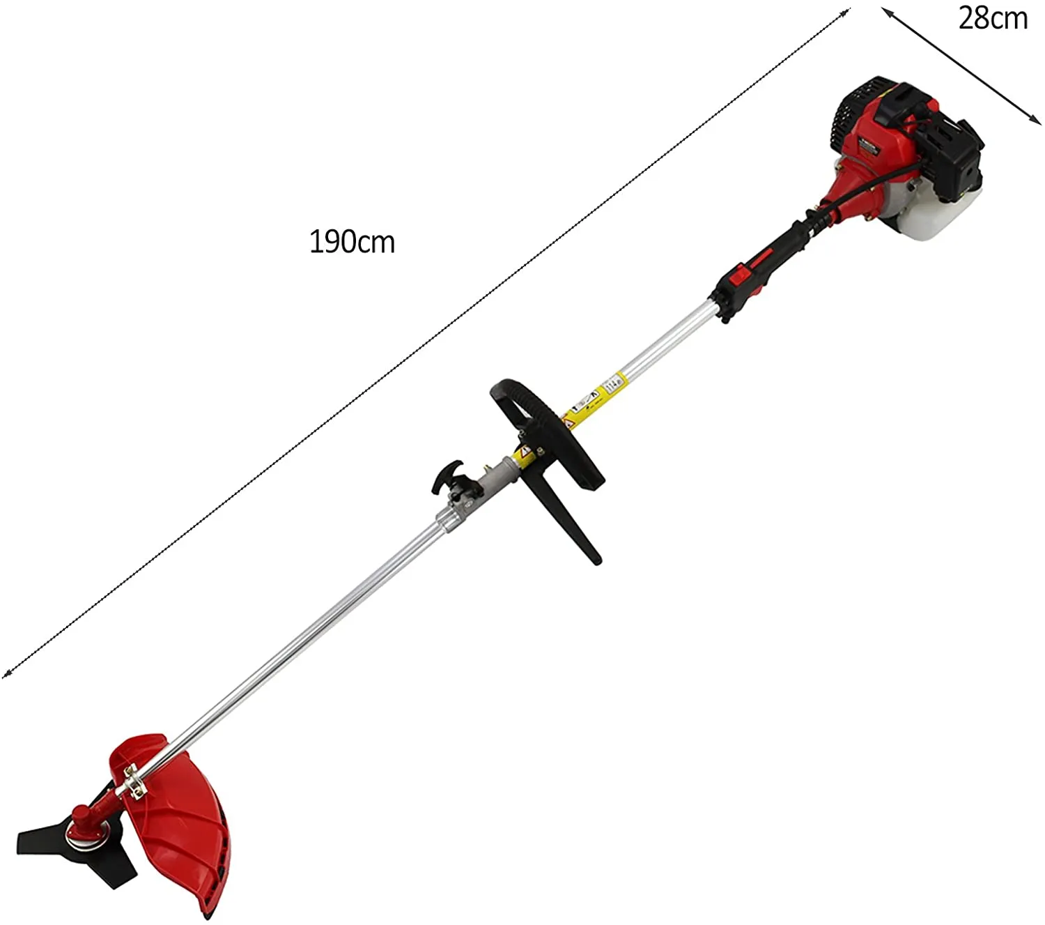 62Cc Brush Weed Cutter Hedge Trimmer 4 In 1