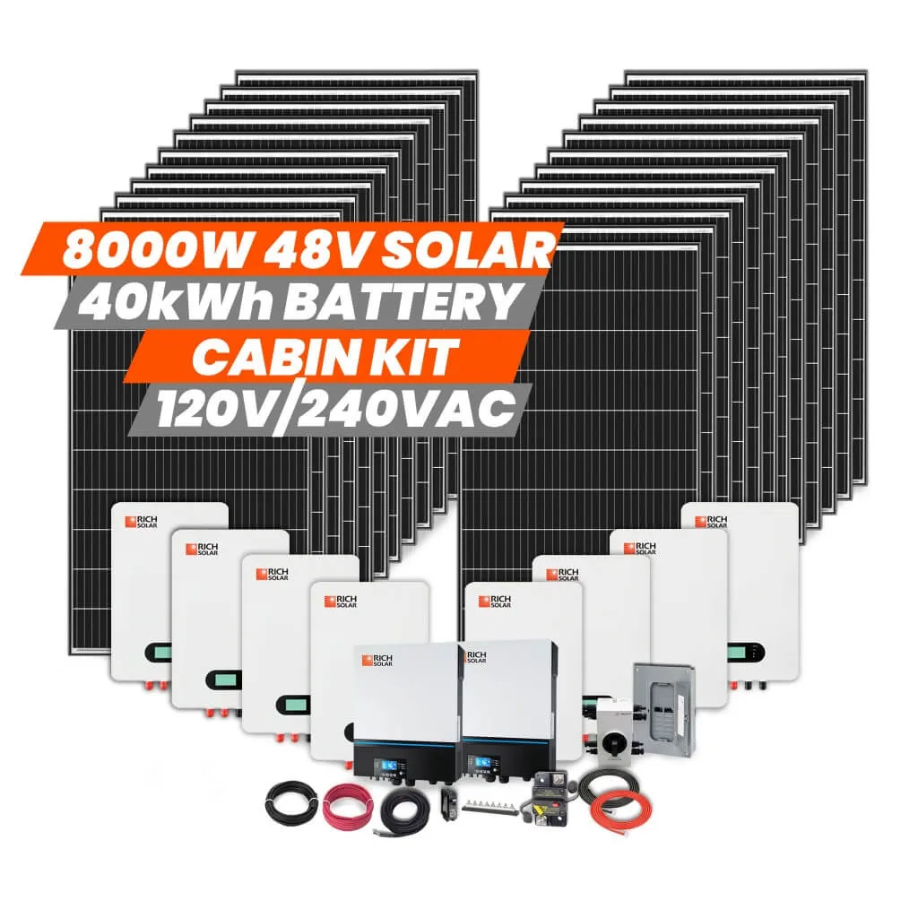 8000W 48V 120/240VAC Cabin Kit