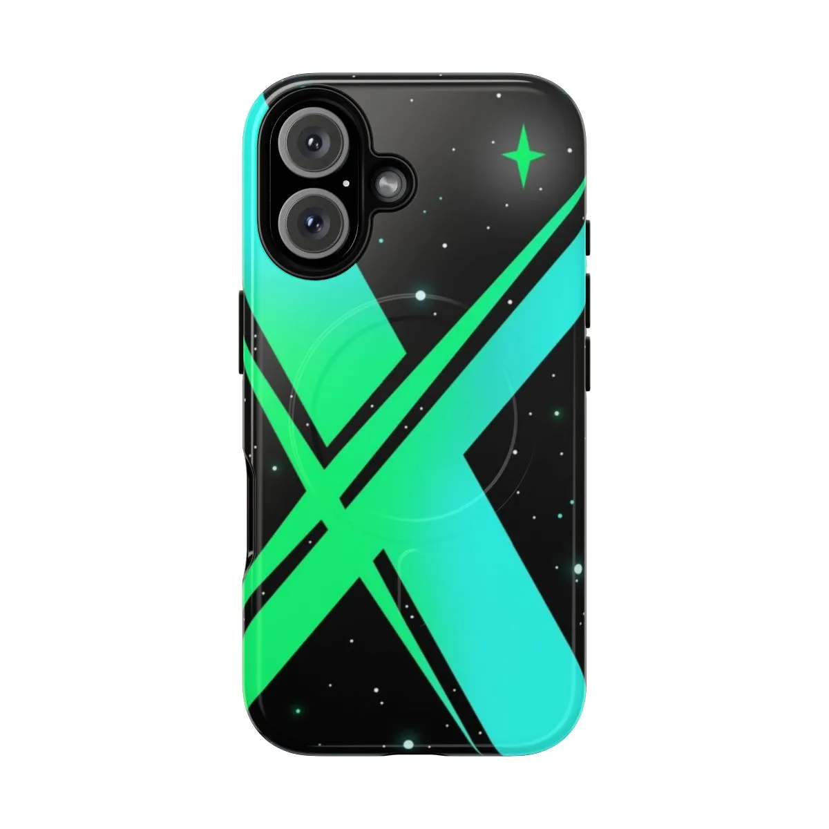 Abstract Xenoblade-Inspired Magnetic Tough Phone Cases