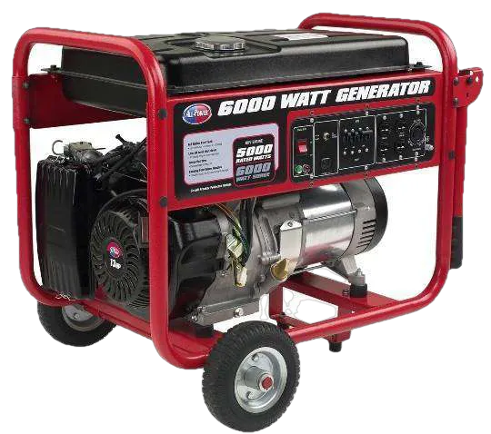 All Power America APGG6000 5000W/6000W Portable Gas Generator New