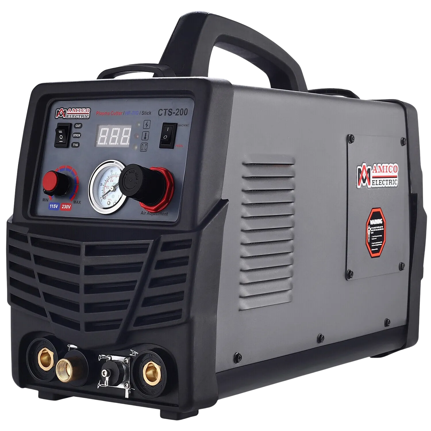 Amico Electric CTS-200B 110V/230V 50 Amp HF-TIG Plasma Stick Welder New