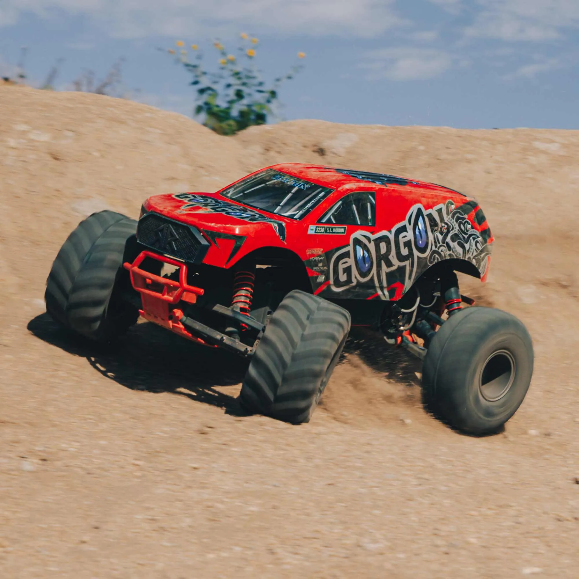 Arrma GORGON 2wd Monster Truck 1/10 RTR With Battery and Charger