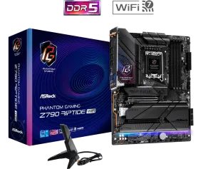 ASRock PHANTOM GAMING Z790 Riptide WiFi7 DDR5,LGA 1700 ATX Motherboard