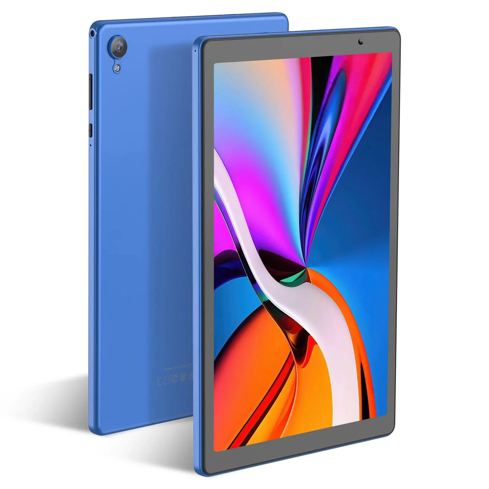 BAKEN TAB10 Android 12 Tablet 10.1 inch Lite 2GB RAM 32GB Storage Dual Camera Quad-Core 1280x800 Wi-Fi Bluetooth 6000mAh (Blue)