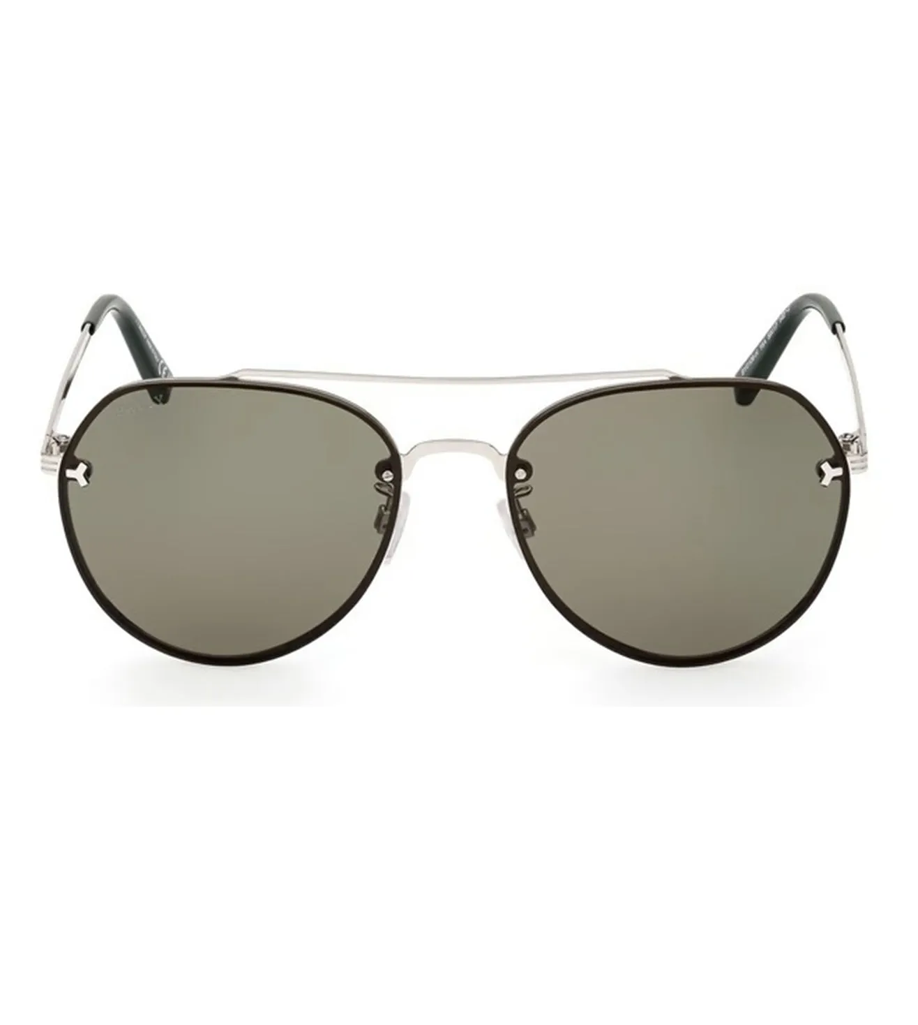 Bally Unisex Smoke Aviator Sunglasses