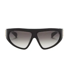 Balmain Men's Grey Gradient Wraparound Sunglasses