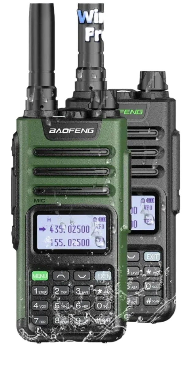 BaoFeng M-13 Pro Air Band Walkie Talkie Wireless Copy Frequency AM Type-C Full Band Long Range High Power UV5R Ham Two Way Radio