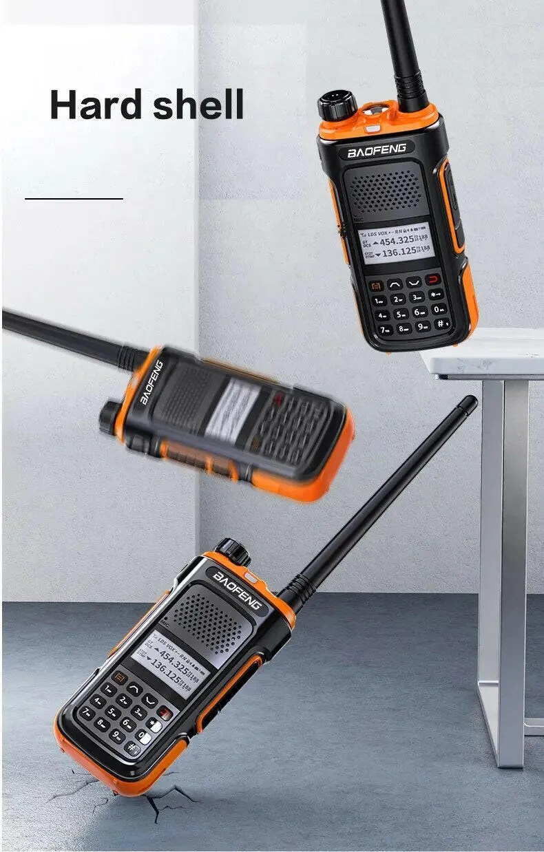 BAOFENG UV-U10 Powerful Handheld Transceiver with UHF VHF Dual Band Long Range Walkie Talkie Ham UV-5R Two Way Radio