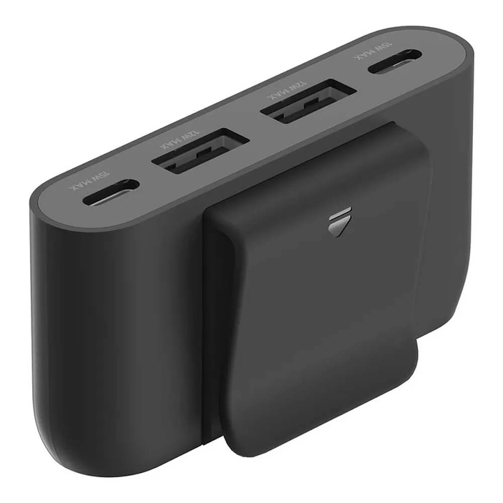 Belkin 4-Port Power Ext Charger 2Xusb-C   2Xusb-A