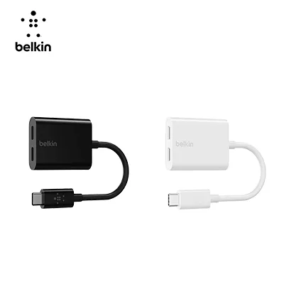 Belkin F7U081 RockStar USB-C Audio   Charge Adapter