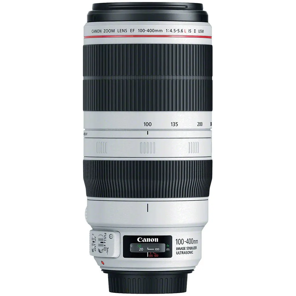 Canon EF 100-400mm f/4.5-5.6L is II USM Lens for Canon EF Mount   Accessories (International Model with 2 Year Warranty)