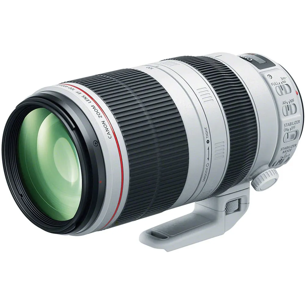 Canon EF 100-400mm f/4.5-5.6L is II USM Lens for Canon EF Mount   Accessories (International Model with 2 Year Warranty)