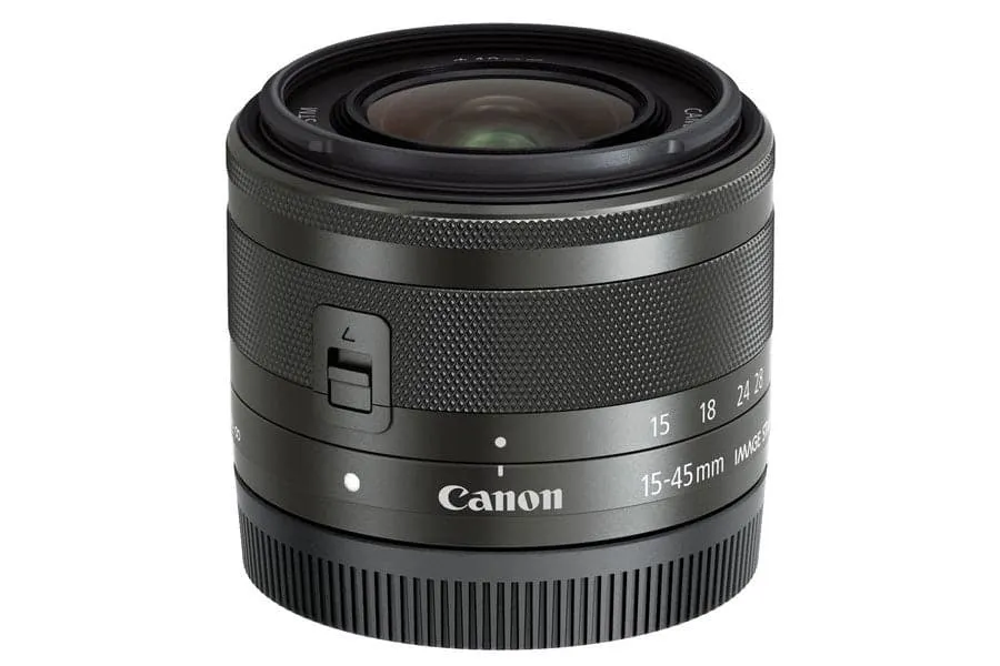 Canon EF-M 15-45mm f3.5-6.3 IS STM Lens - Graphite