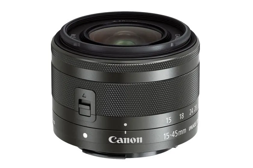 Canon EF-M 15-45mm f3.5-6.3 IS STM Lens - Graphite