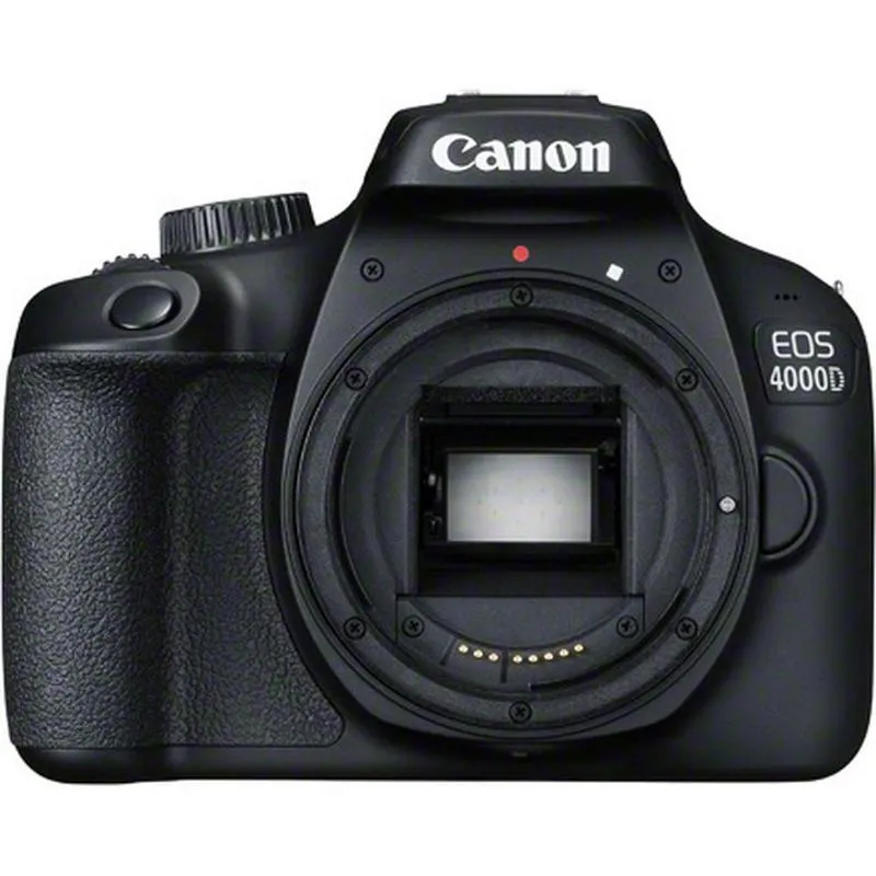 Canon EOS 4000D 18MP Digital SLR Camera with 18-55mm lens   SF-4000 Top Accessory Kit