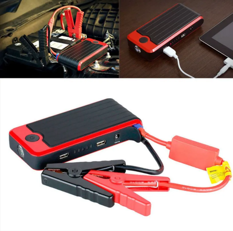 Car Emergency Jump Starter With 12000Mah Power Bank And Led Light T6- Zc 2020.07