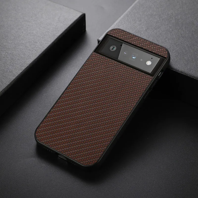 Carbon Fiber Phone Case For Google Pixel