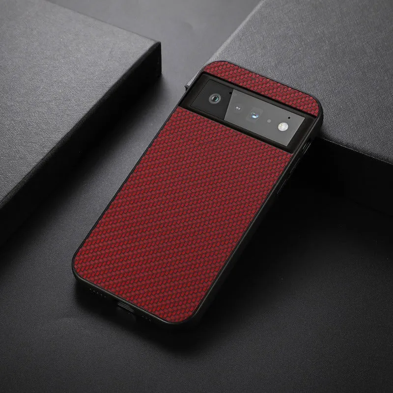 Carbon Fiber Phone Case For Google Pixel