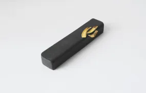 Ceramic Mezuzah Case With Metallic Detail