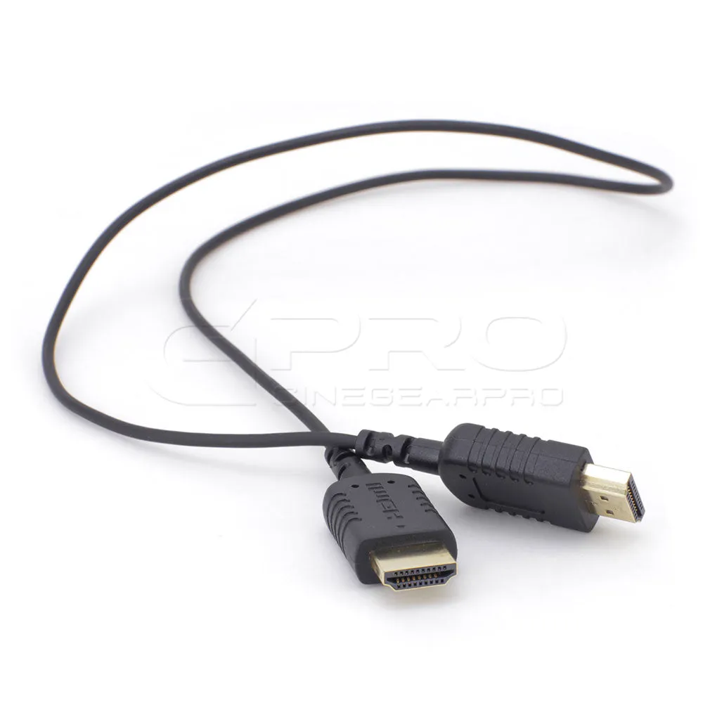 CGPro Hyper-Thin Super Flexible HDMI Cable A Male to A Male (1FT/2FT/3FT/6FT)