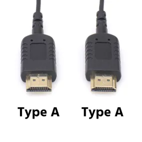 CGPro Hyper-Thin Super Flexible HDMI Cable A Male to A Male (1FT/2FT/3FT/6FT)