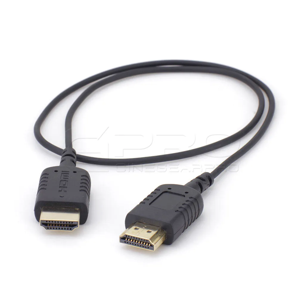 CGPro Hyper-Thin Super Flexible HDMI Cable A Male to A Male (1FT/2FT/3FT/6FT)