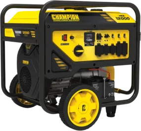 Champion 201160 12000W/15000W Generator Gas 50A Electric Start with CO Shield New