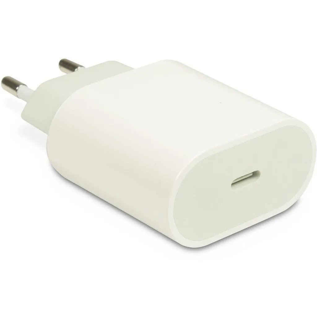 Charger Usb-C 20W Quick Charge White Inter-Tech Pd-1020