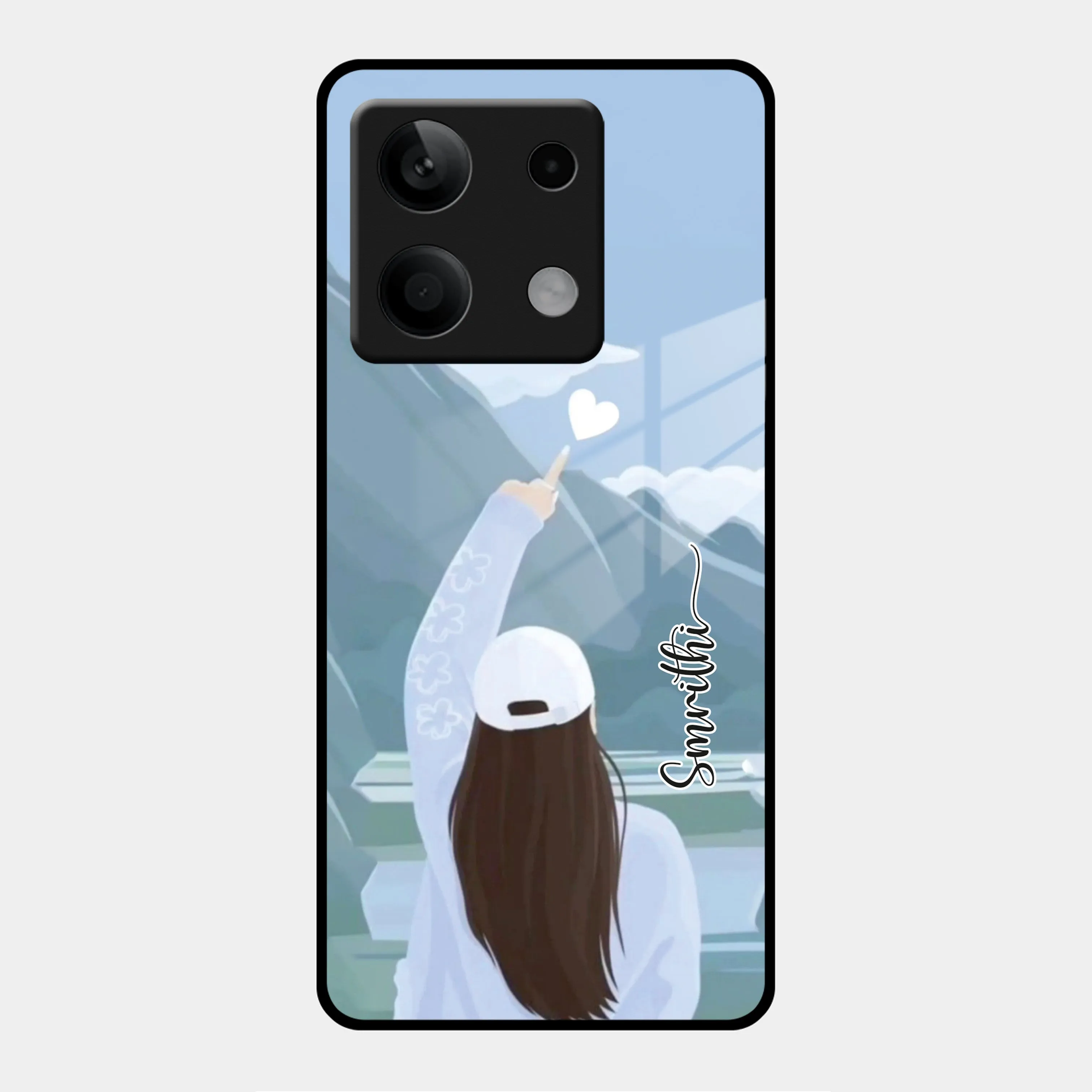 Chasing Dreams Customized Glass Case Cover For Poco