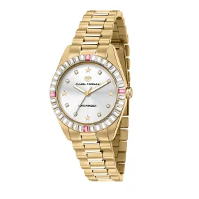 Chiara Ferragni Everyday Rose Baguette 34mm Watch