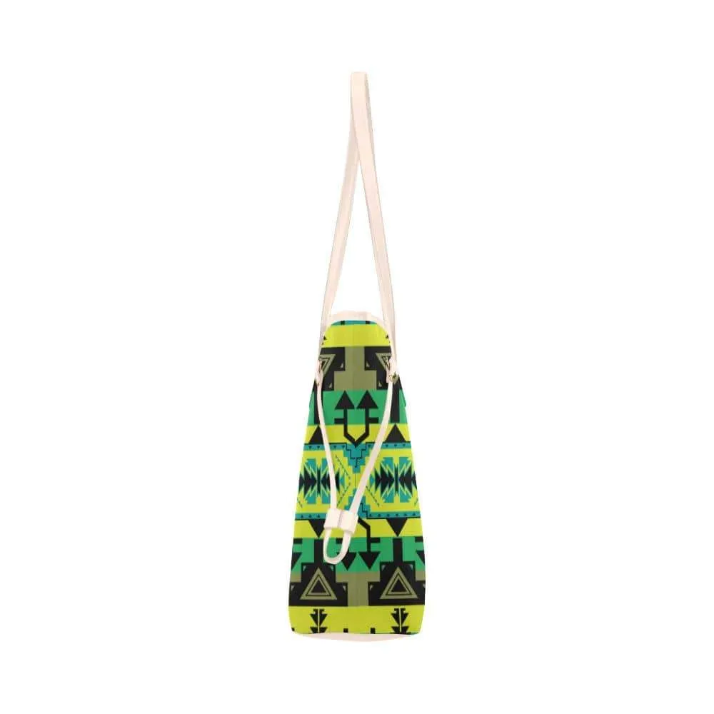 Chiefs Mountain Clover Canvas Tote Bag