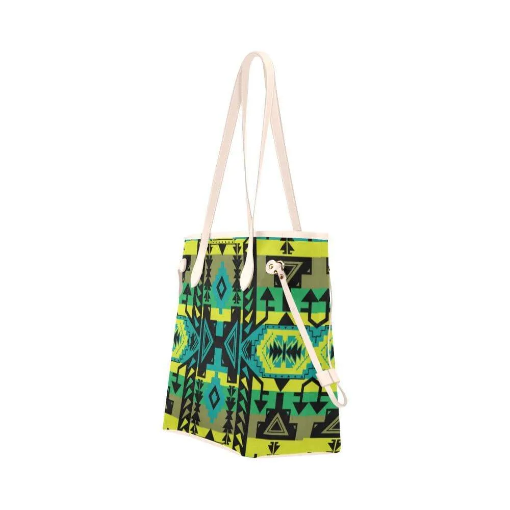 Chiefs Mountain Clover Canvas Tote Bag