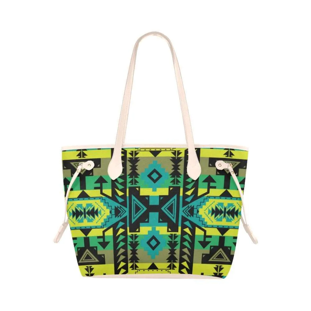 Chiefs Mountain Clover Canvas Tote Bag