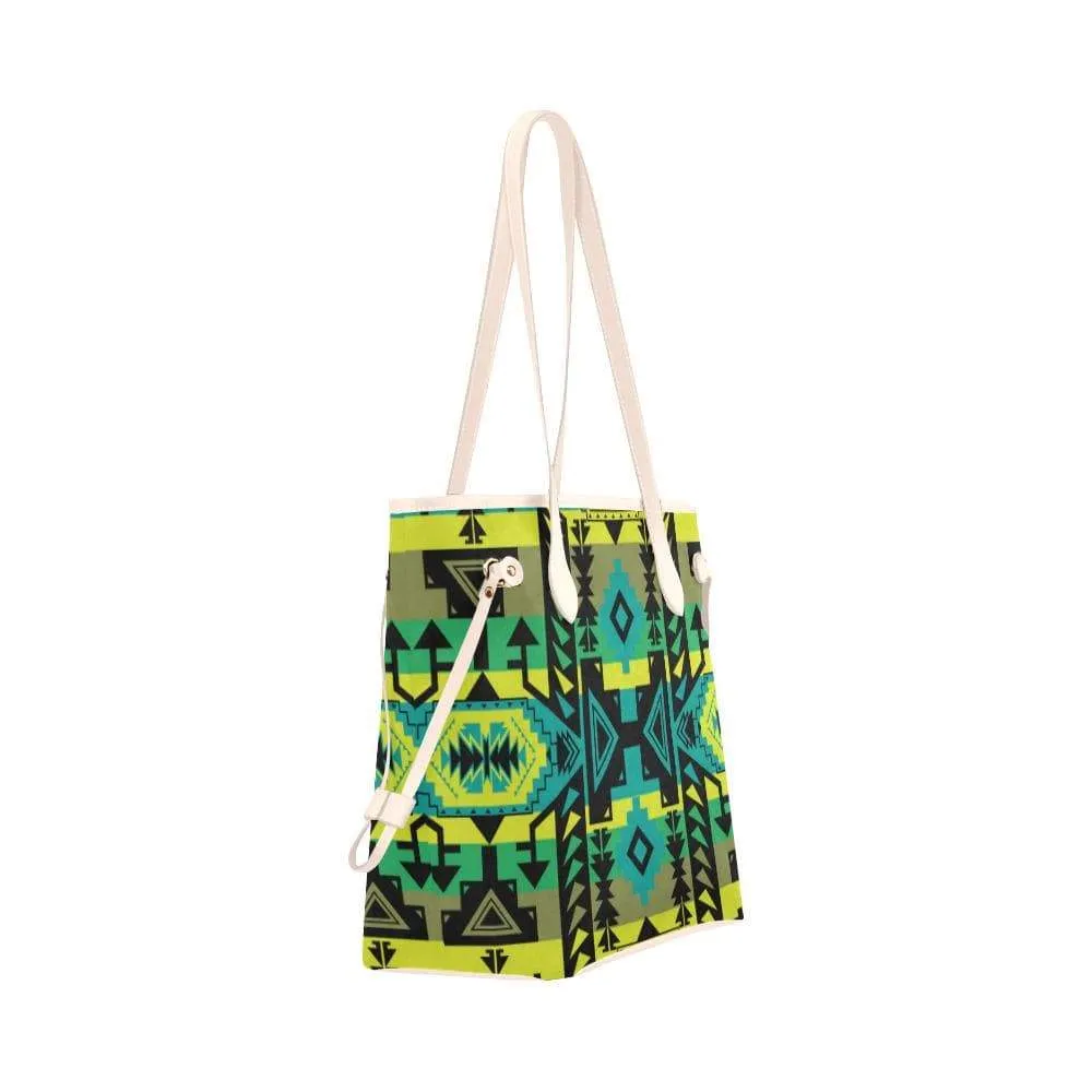 Chiefs Mountain Clover Canvas Tote Bag