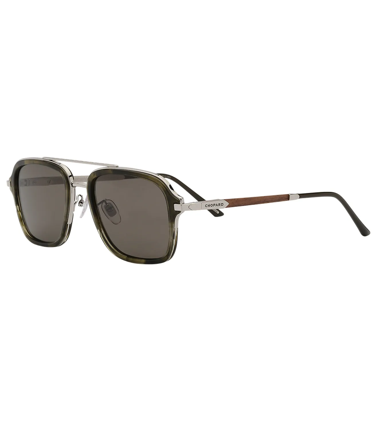 Chopard Unisex Smoke Square Sunglasses