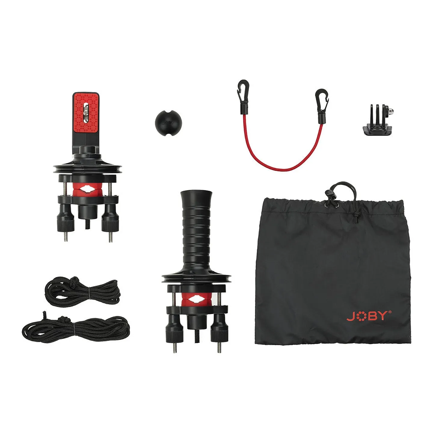 [CLEARANCE] JOBY Action Jib Kit Extendable Sports Camera Crane with 1/4"-20 Screw Bracket, Adjustable Pole Clamps, Carry Bag (Pole Pack & Without Pole Available) | 1352, 1353