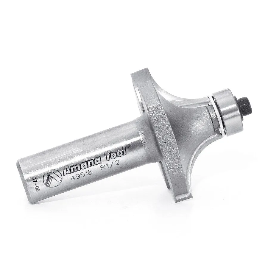 Corner Rounding Router Bit | 1⁄2 Radius x 1 1⁄2 Dia x 3⁄4 x 1⁄2"Shank | 49518 | 738685895184