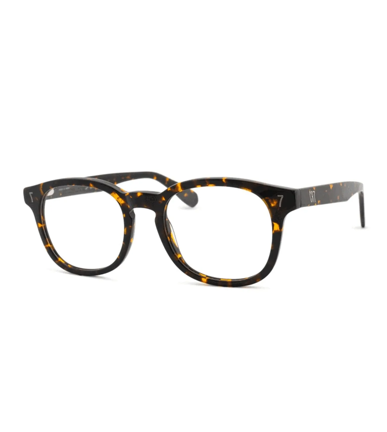 CR7 Unisex Havana Square Optical Frame