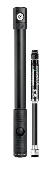 Crankbrothers Klic HP Black Midnight Edition Portable Hand Pump