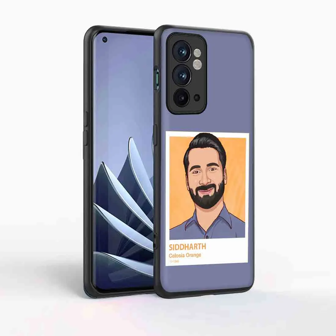 Customized Oneplus 9RT 5G Back Cover with Photo Designer Back Cover - Cartoonify From Photo