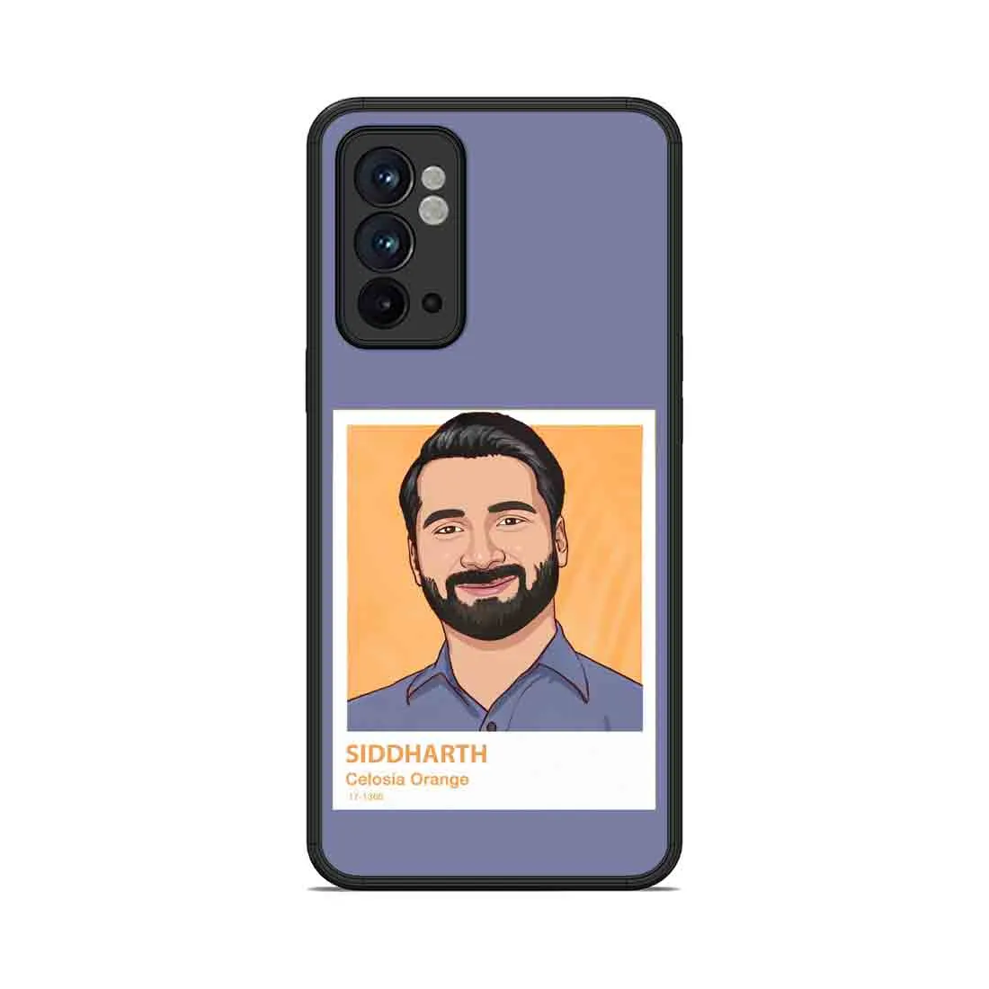 Customized Oneplus 9RT 5G Back Cover with Photo Designer Back Cover - Cartoonify From Photo