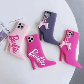 Cute Barbie High Heels Phone Case (For iPhones)